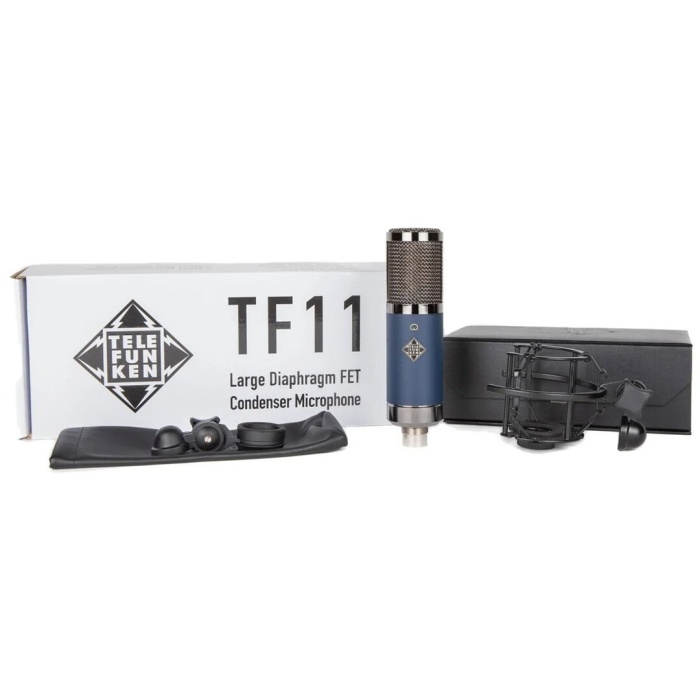 Telefunken 01 0029 TF11 FET Geniş Diyafram Condenser Kayıt Mikrofonu | C12 Tarzı Kapsül Hızlı Transient Tepkisi